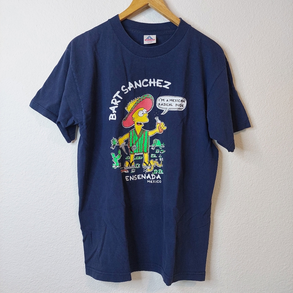 Vintage Bart Sanchez The Simson Shirt‎ Size Large